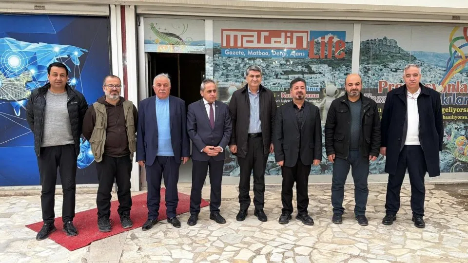 Mardin Life Gazete ve Ajans ziyareti