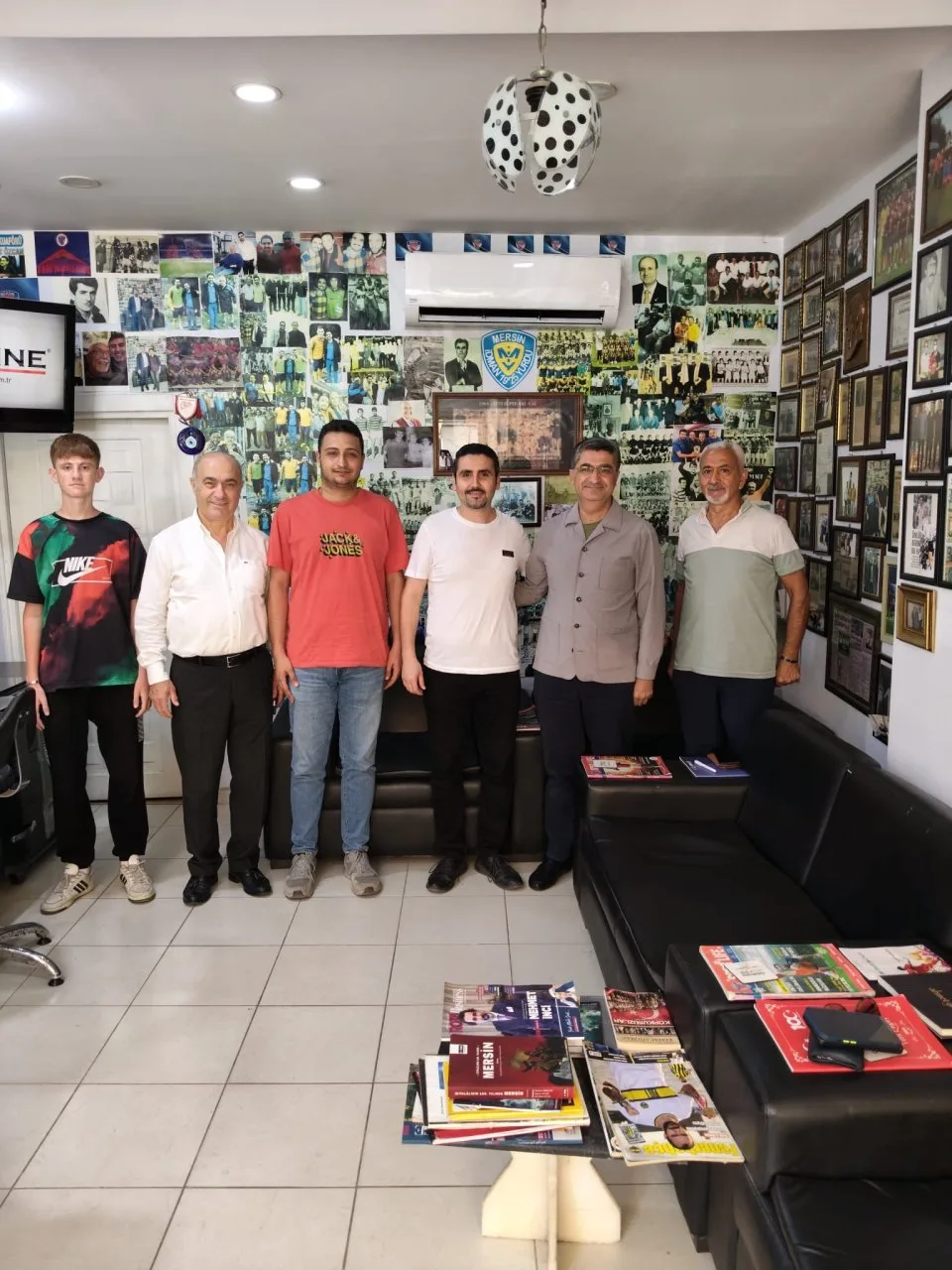 Bir Mersin etkinliği olarak berber Bülent'i ziyaret ettim
