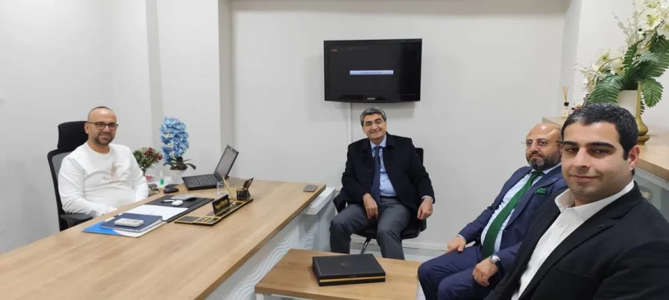İş İnsanı Veysi Önem’i işyerinde ziyaret ettik