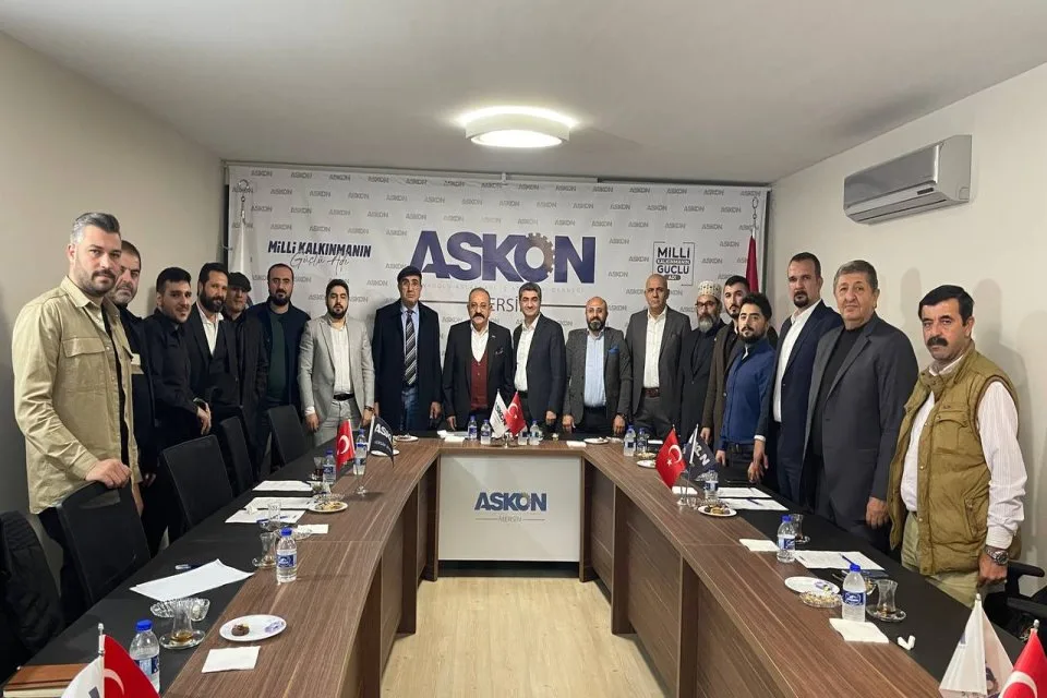 Deva Partisi Mersin İl Başkanı Taner Işıkbay ve yönetimi ile ASKON Derneği Yönetim Kurulu Başkanı Hasan Aslan ve yönetimini ziyaret ettik.