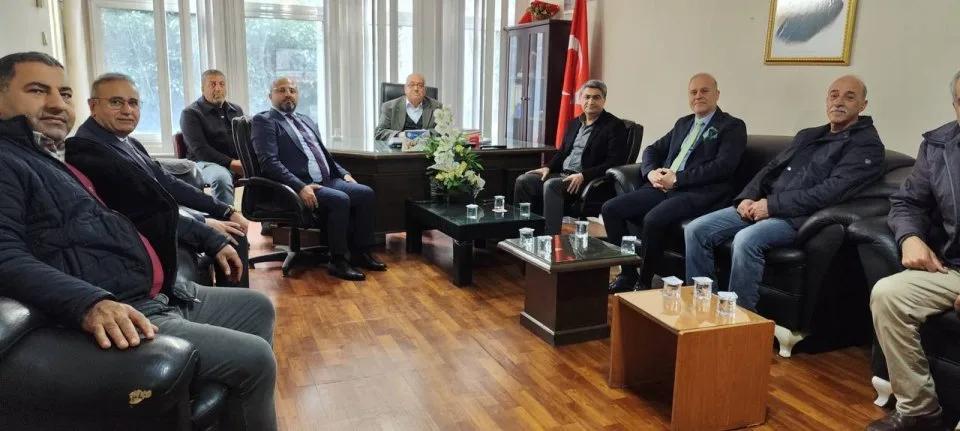 Çay-Çilek Motorlu Taşıtlar Kooperatif Başkanı Mehmet Ali Özdemir ve yönetimini ziyaret ettik