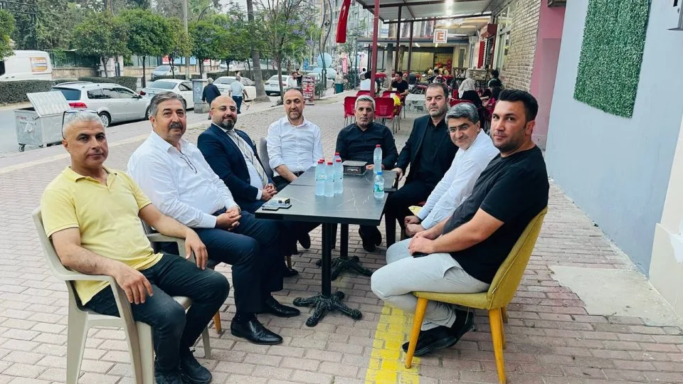 Tarsus Skm başkanımız Ataman Yıldız’ı iş yerinde ziyaret ettik.