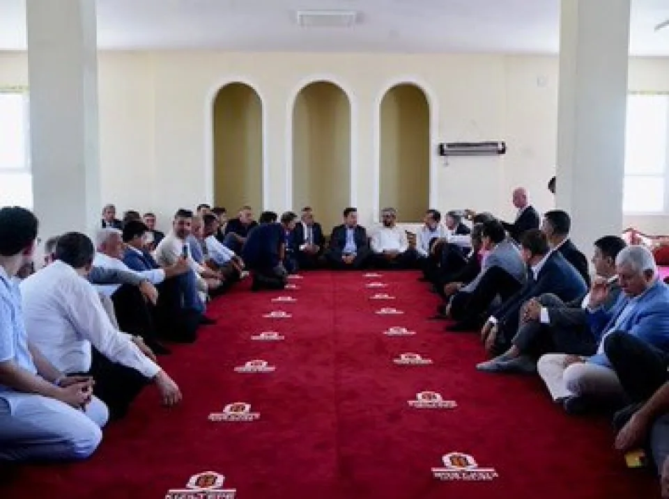 Genel Başkanımız Sayın Ali Babacan ile Mardin/Kızıltepe/Reyhaniye köyü, Sarıhan ailesi ziyareti