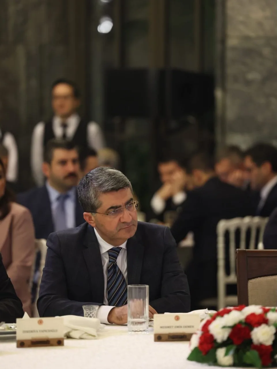 Meclis Başkanımız Sn. Numan Kurtulmuş’un davetiyle, Türkiye Büyük Millet Meclisi Şeref Holü’nde düzenlenen Cumhurbaşkanı Sn. Erdoğan’ın da teşrif ettiği iftar programına katıldık