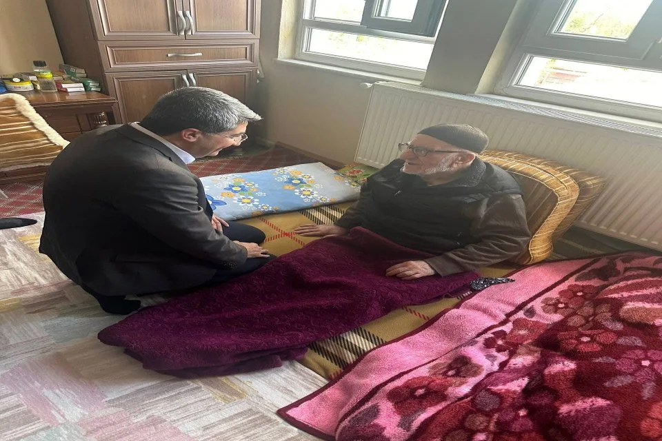 Baba Dostu Hacı Muhyettin Ece’yi Ziyaret