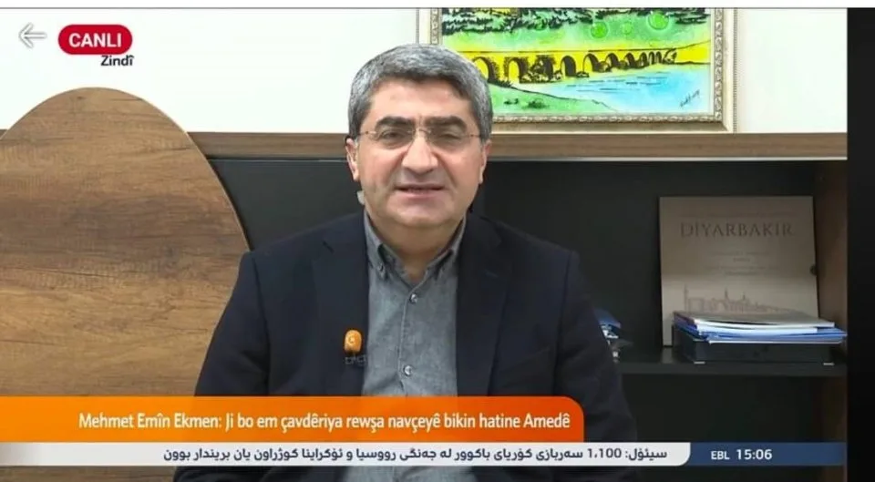 Rudaw TV canlı yayına katılarak gelişmeleri ve ziyaretlerimizi değerlendirdik.