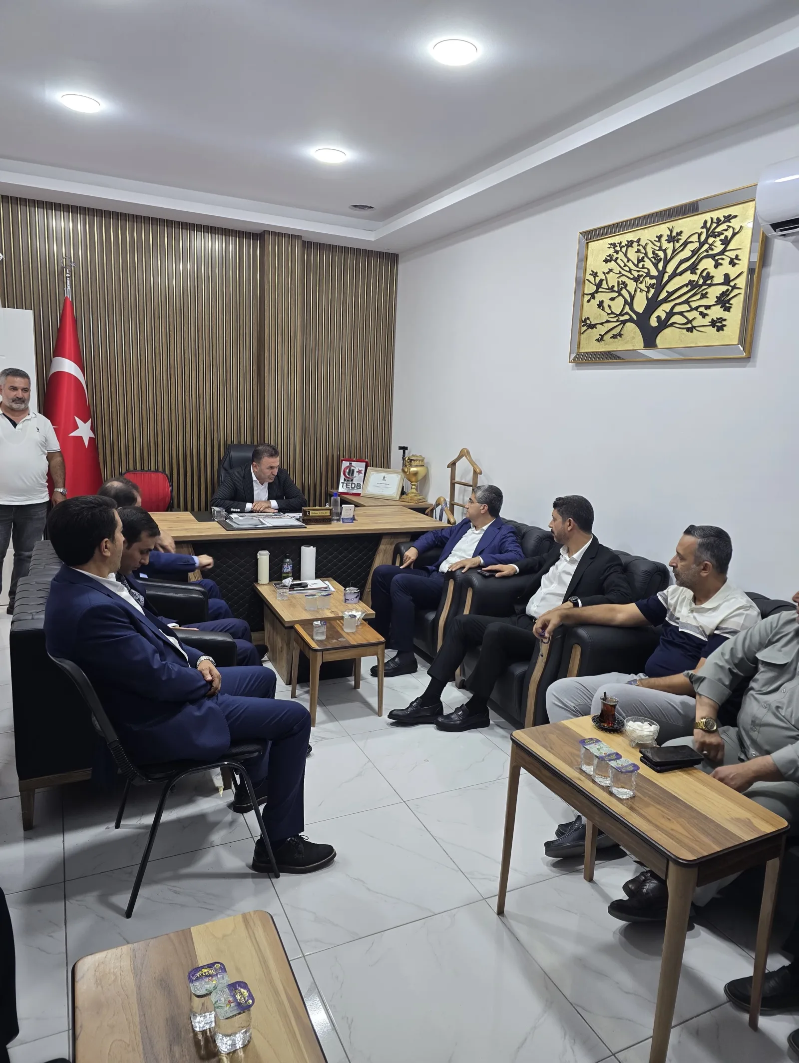 Tüm Emlak Danışmanları Birliği (TEDB) Diyarbakır İl Başkanlığı’nı ziyaret ettik