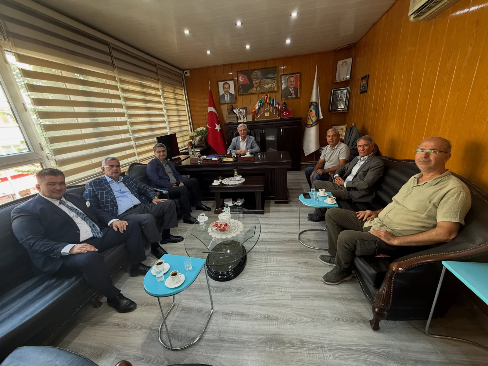 Burdur Esnaf Kredi ve Kefalet Kooperatifi’ni ziyaret ettik.