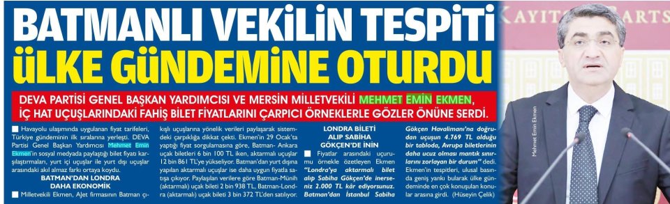 BATMANLI VEKİLİN TESPİTİ ÜLKE GÜNDEMİNE OTURDU