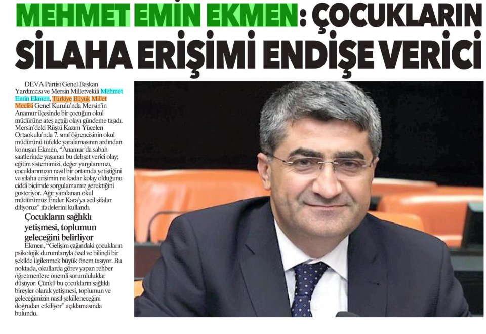 ÇOCUKLARIN SİLAHA ERİŞİMİ ENDİŞE VERİCİ