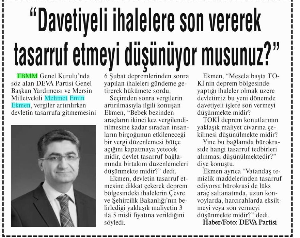 DAVETİYELİ İHALELERE SON VEREREK TASARRUF ETMEYİ DÜŞÜNÜYOR MUSUNUZ