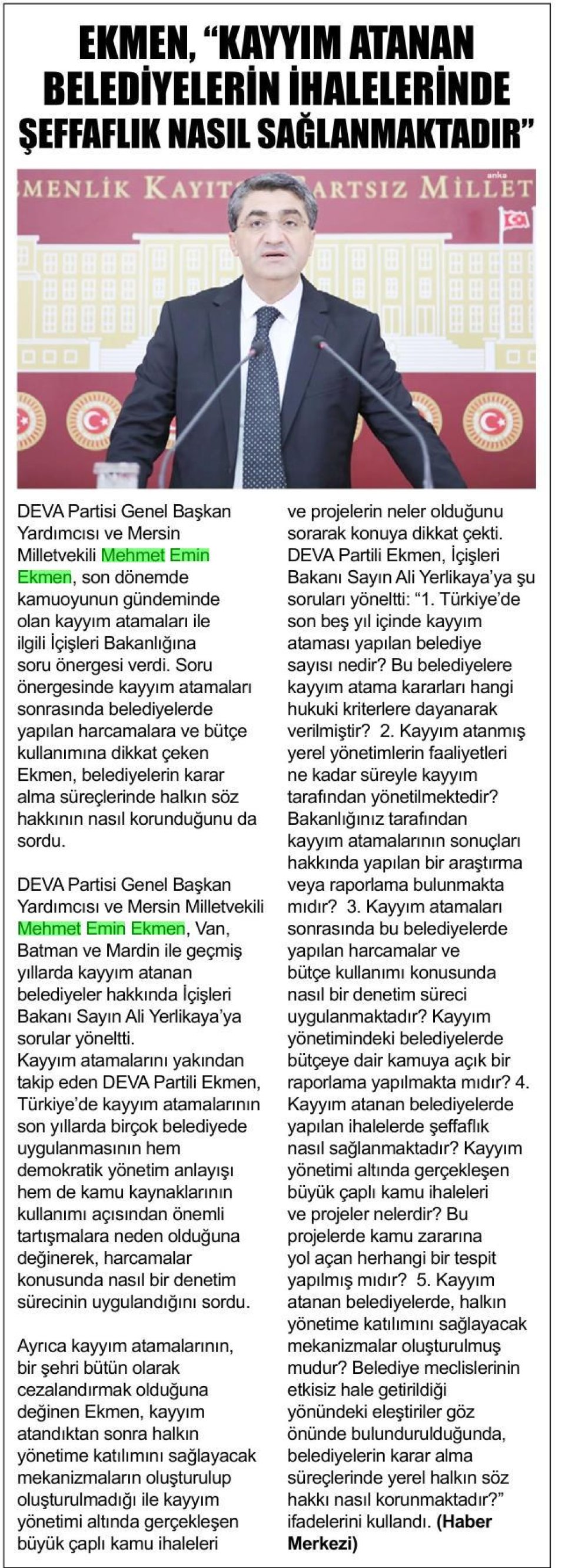 EKMEN, 