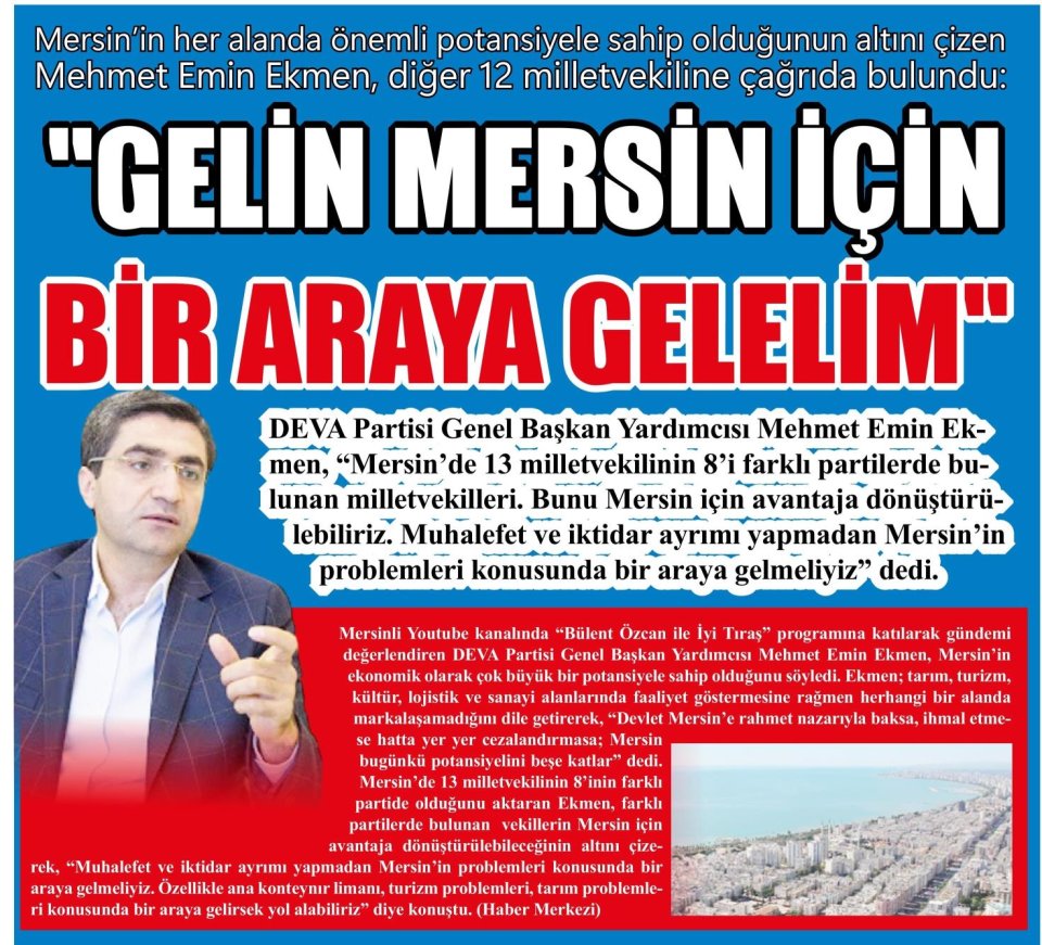 GELİN MERSİN İÇİN BİR ARAYA GELELİM