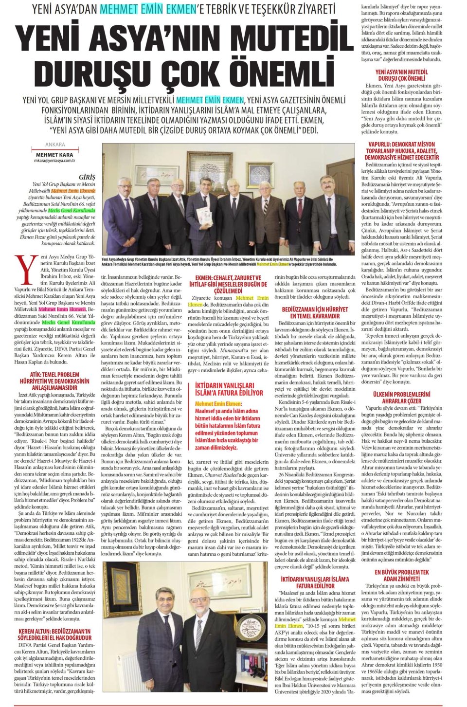 İKTİDARIN YANLIŞLARI İSLAMA FATURA EDİLMESİN