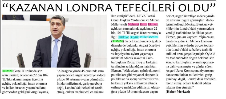 KAZANAN LONDRA TEFECİLERİ OLDU