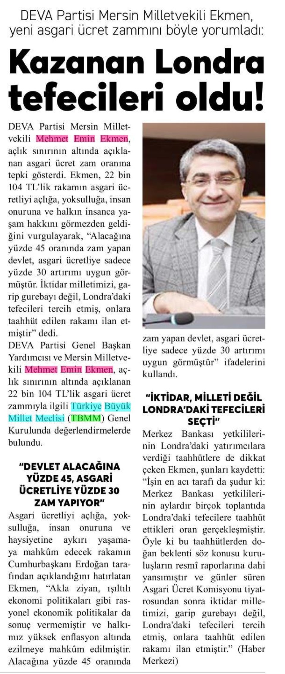 LONDRA TEFECİLERİ KAZANDI