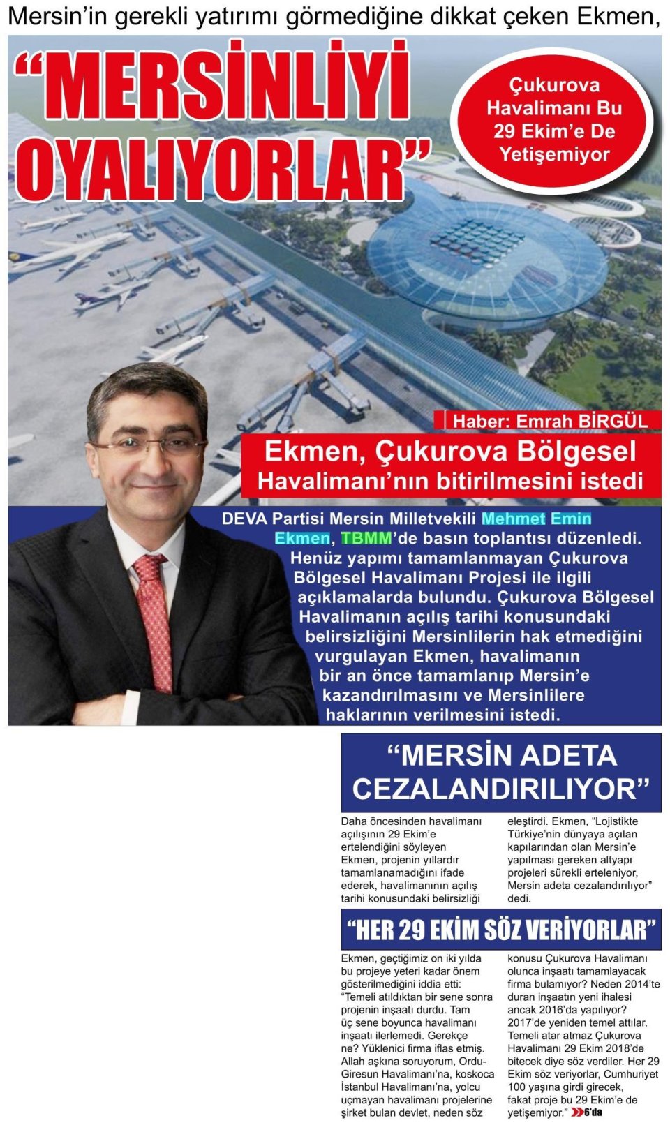 MERSİNLİYİ OYALIYORLAR