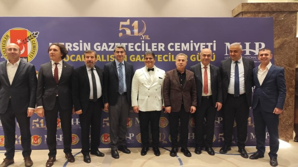10 Ocak Çalışan Gazeteciler Günü vesilesiyle, Mersin Gazeteciler Cemiyeti’nin düzenlediği etkinlikte yer aldım