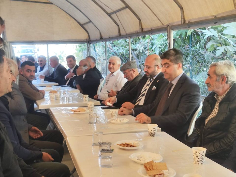 Abdullah Çakal ve Sedat Yaz’ın taziyesine katılım sağladık.