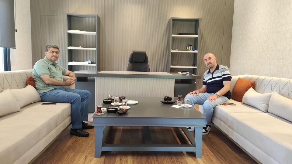 Armada İnşaat Yönetim Kurulu Başkanı kıymetli hemşehrimiz Seyfetullah Işık’a rahmetli annesi Hacı Emine Işık için taziye ziyaretinde bulundum