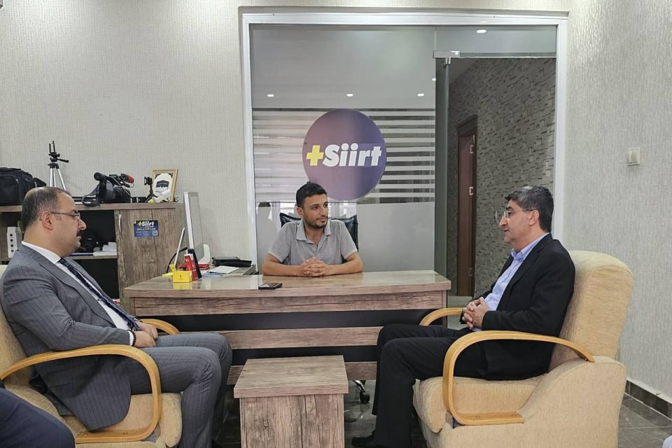 ArtıSiirt haber ajansını ziyaret ettik.