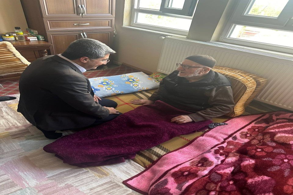 Baba Dostu Hacı Muhyettin Ece’yi Ziyaret