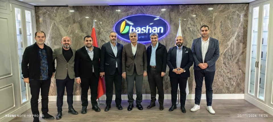 Başhan Yönetim Kurulu Başkanı Hacı Hüsamettin Memiş ve Yönetim kurulu üyesi Atilla Memiş’i iş yerinde ziyaret ettik.