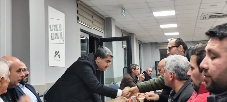 Batman Sasonlu Özcan Suna’nın annesinin taziyesine katılım sağladık.