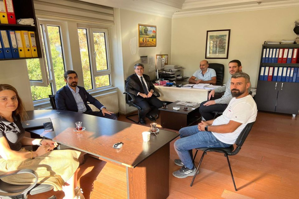 Batman TMMOB il temsilciliğini ziyaret ettik.