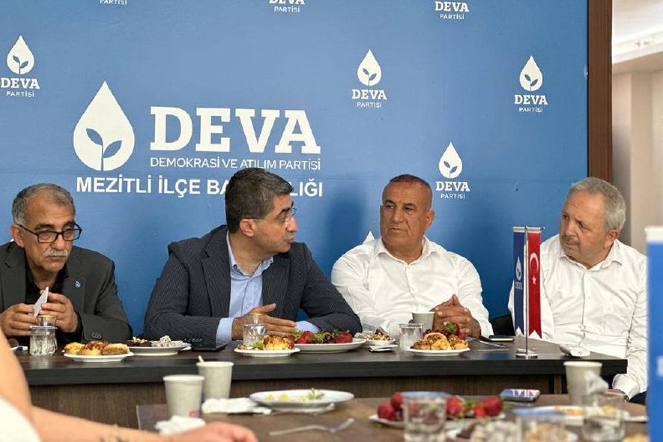 Bugün Mezitli İlçe Teşkilatımızı ziyaret ettik