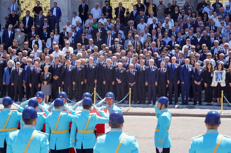 CHP Genel Başkanlarından Altan Öymen’in cenaze törenine katıldık.