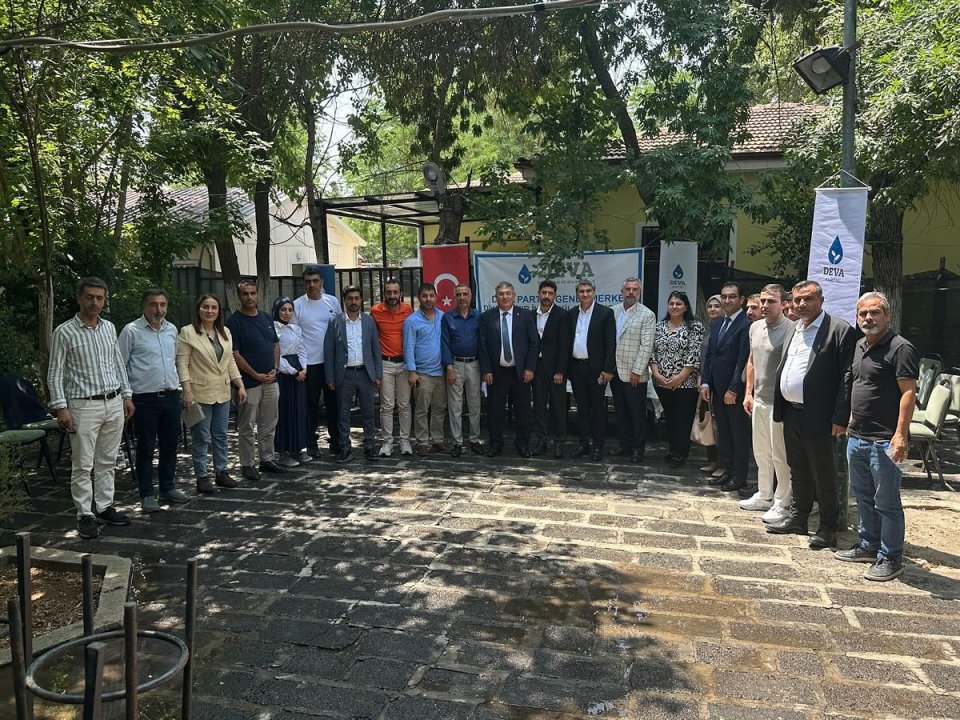DEVA Partisi Genel Merkez Diyarbakır İli Teşkilat Buluşmasına katıldık 