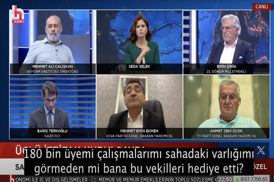 DEVA Partisi'ne Tek Liste Teklifi Kimden Geldi?