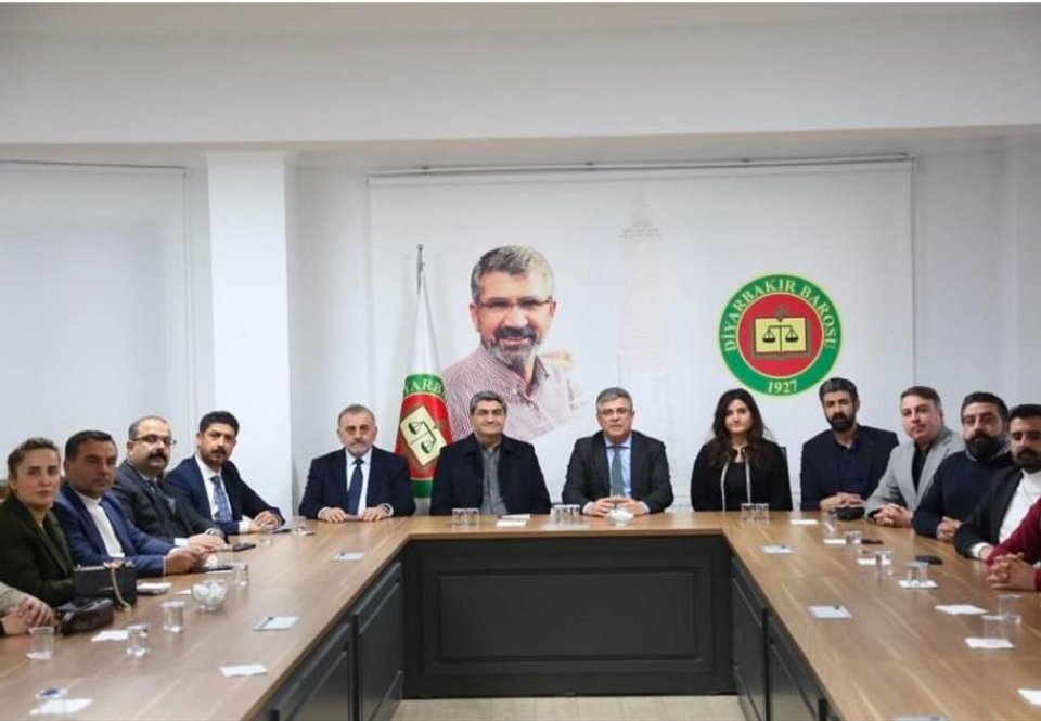 Diyarbakır Barosunu ziyaret ederek gündemi değerlendirdik. 