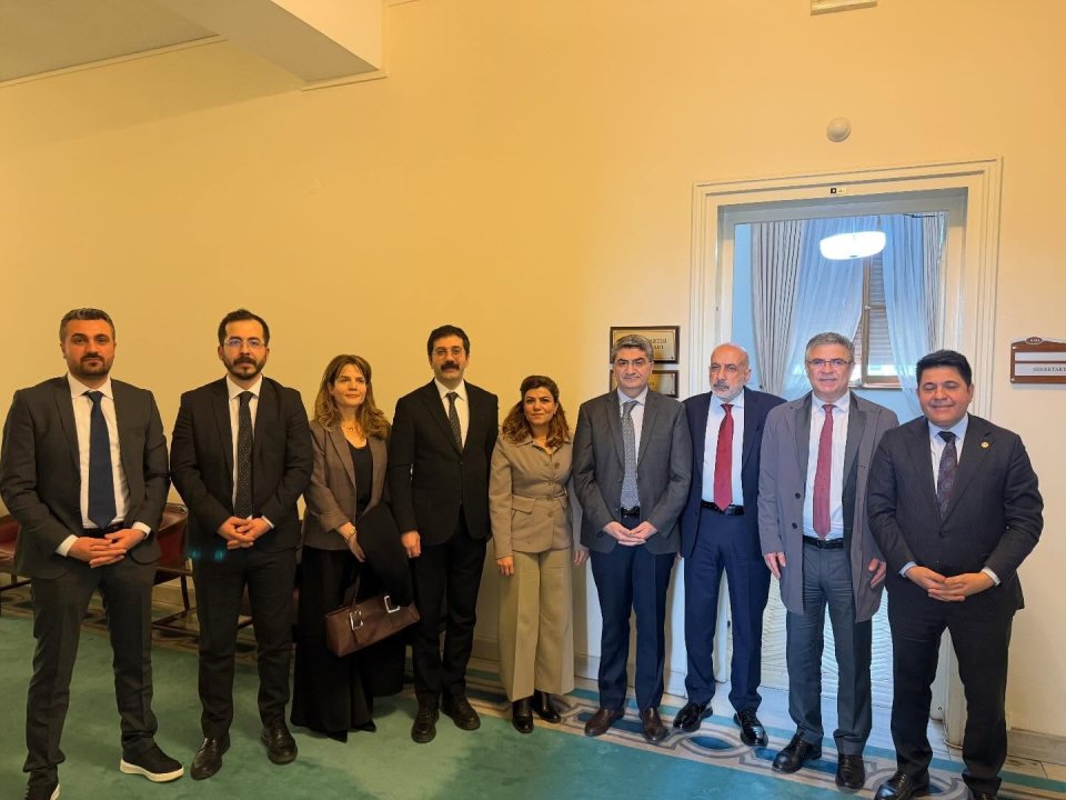 Diyarbakır Heyeti Mecliste Yeni Yol Grubu'muzu ziyaret ettiler