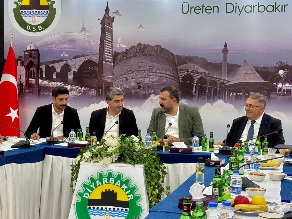 Diyarbakır Organize Sanayi Bölgesi'ni ziyaret ettik 