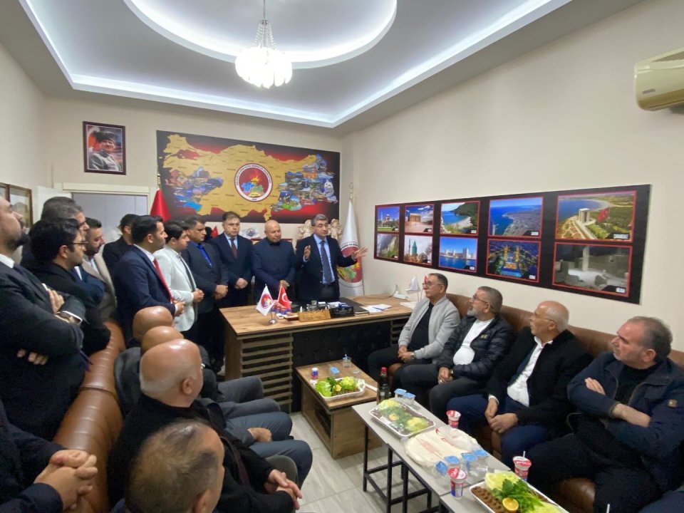 Ege Doğu ve Güneydoğu Dernekler Federasyonu ziyareti