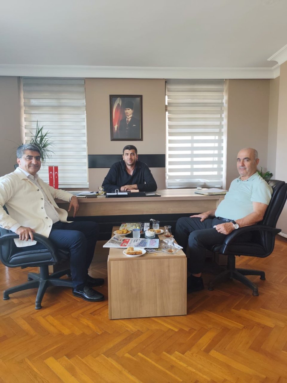 Ekonomi Gazetesinin Bölge Müdürlüğü’nü ziyaret ettik