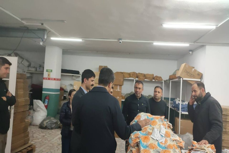 Ensar Tekstil İşyerini Ziyareti