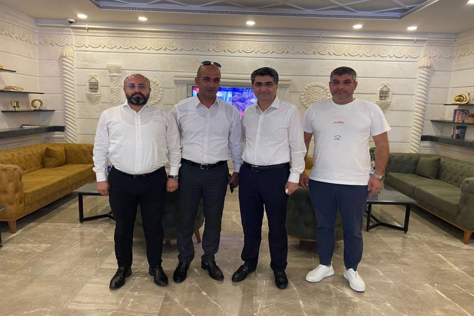 Genç Parti İl Başkanı Murat Çoban'la istişarelerde bulunduk.