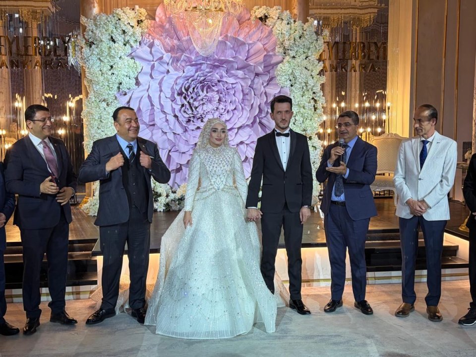 Hamza Aydoğdu beyin evladı Ali ile Safiye’nin düğün törenlerine katıldık