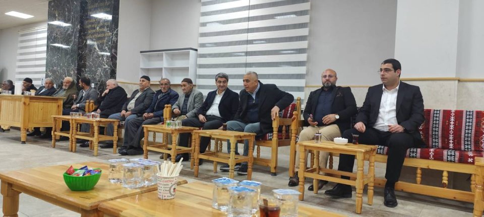 Hemşehrimiz İsmet Şahin’e ablasının vefatı dolayısıyla taziye ziyaretinde bulunduk.