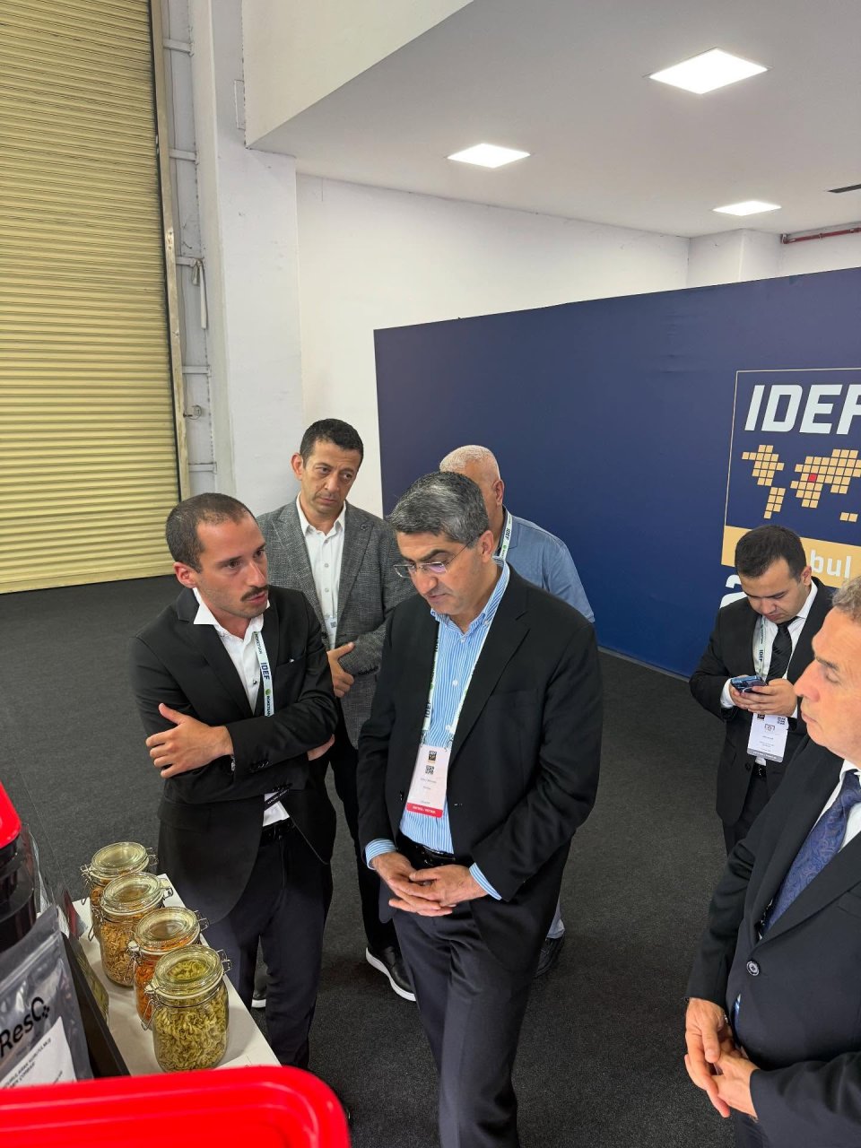 #idef2025’te Mersinden bir firmamız Solagron'u ziyaret ettik.