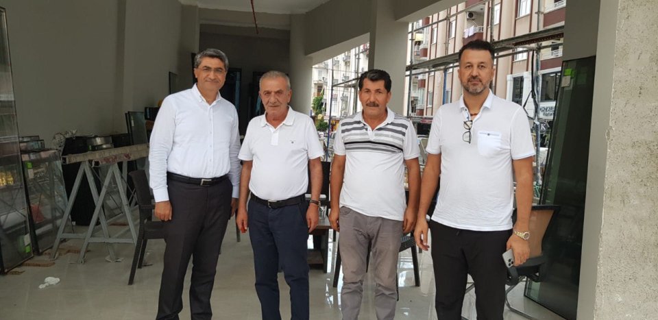 İş insanı Ziver Erdoğan’ı FAZER yapı şantiyesinde ziyaret ettik.