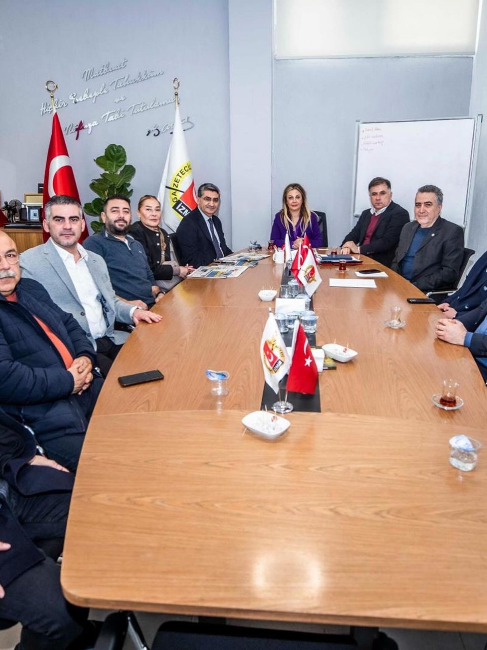 İzmir Gazeteciler Cemiyeti’ni (İGC) ziyareti