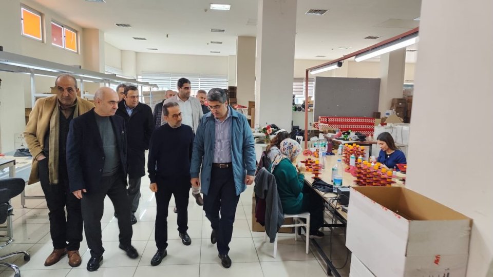 Jameson Ses Sistemleri kurucusu Hamit Doğan’a yeni işyeri ziyareti