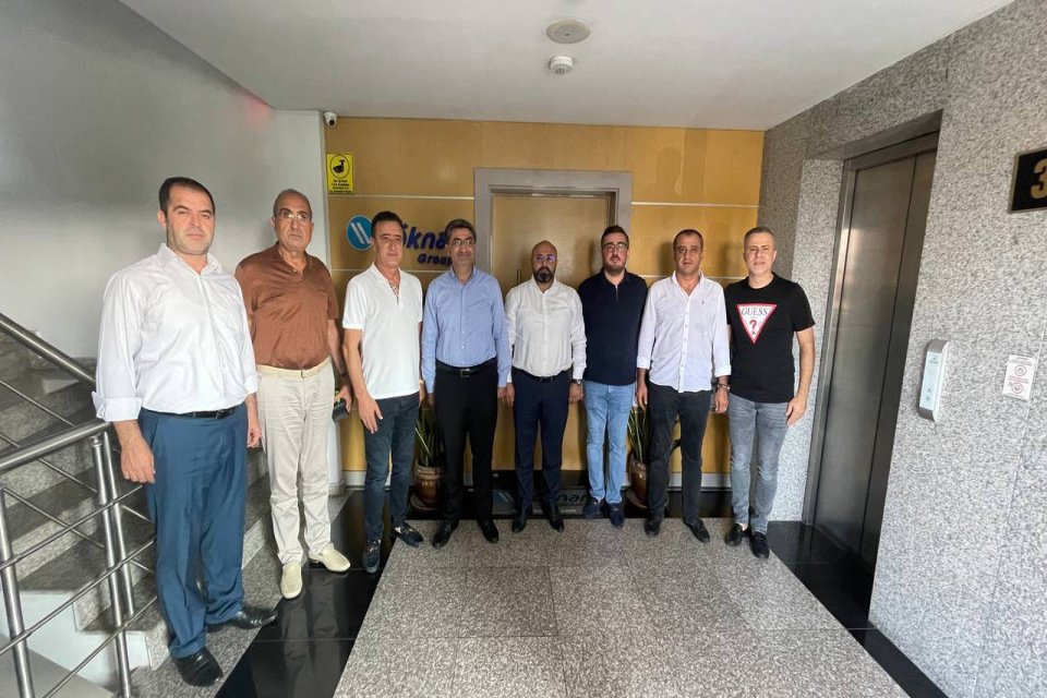 Köknar Lojistik Sahibi Bedirhan Orak ve yönetimini iş yerlerinde ziyaret ettik