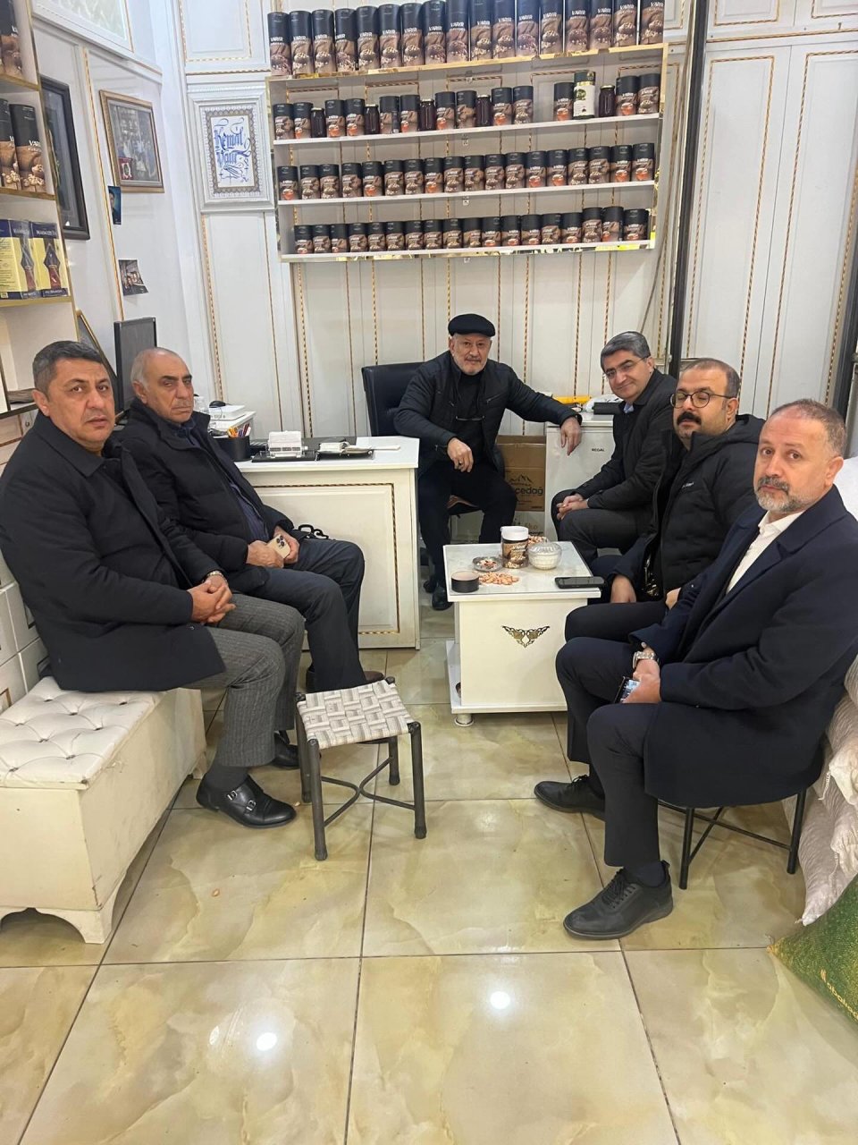 Kurucu Merkez İlçe Başkanı Kemal Varır'ı ziyaret ettik 