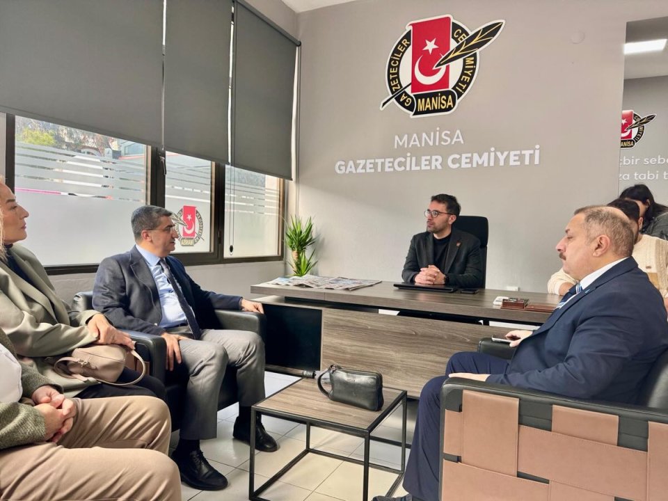 Manisa Gazeteciler Cemiyeti’ni ziyaret ettim