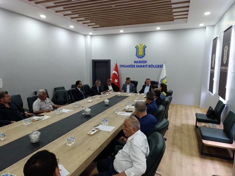 Mardin Organize Sanayi Bölgesi'ni ziyaret ettik